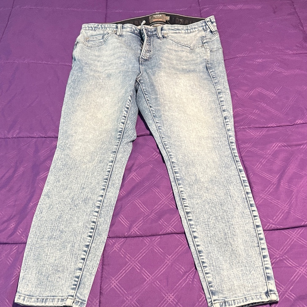 Torrid Premium Stretch Light Blue Jeans